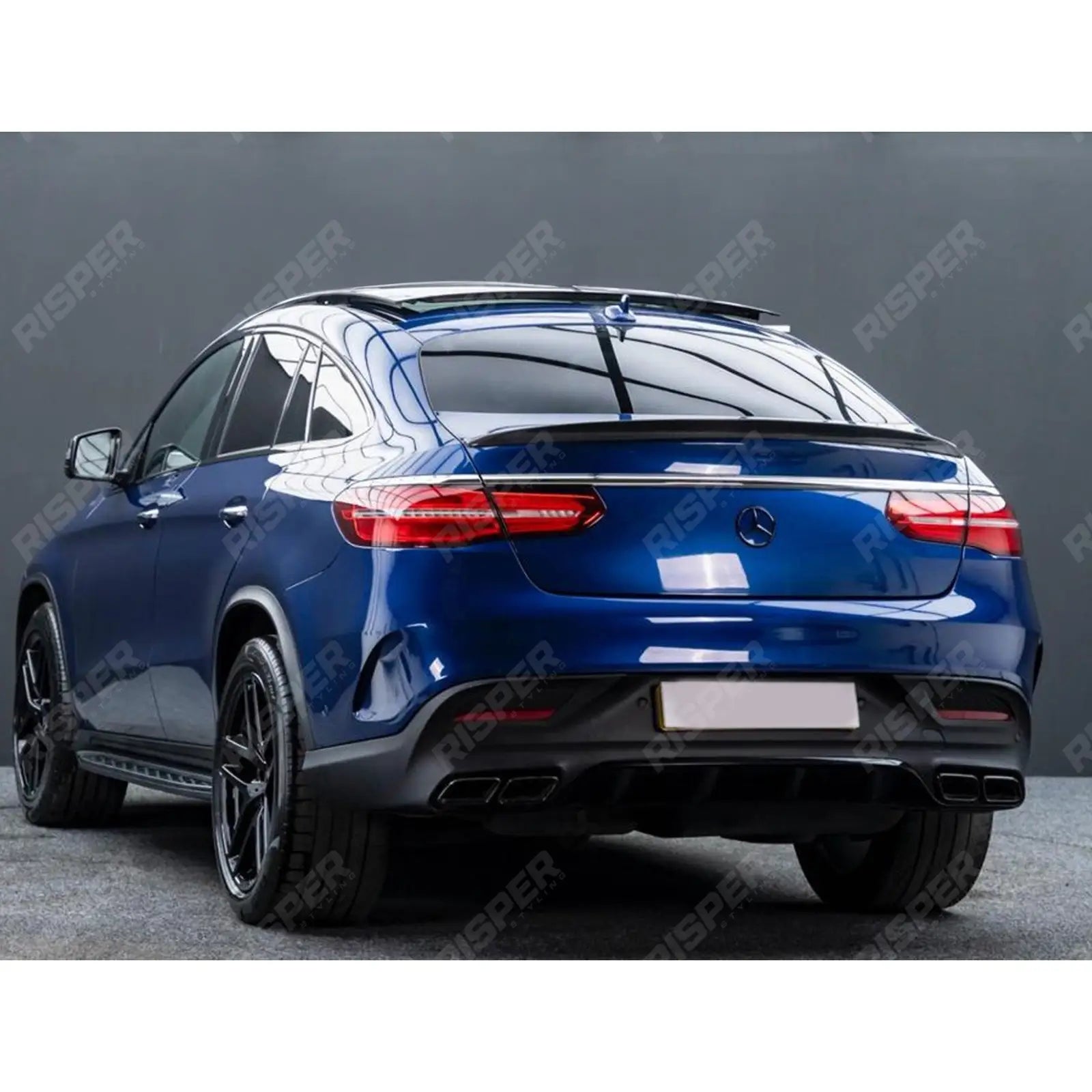 Mercedes GLE Coupe C292 2015 Onwards - OE Style Running Boards Side Steps in Black