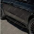 STX STYLE RUNNING BOARDS SIDE STEPS PAIR IN BLACK For MERCEDES BENZ GLE COUPE C167 2020 ON - Side Steps