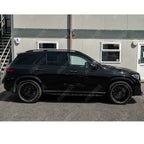 STX STYLE RUNNING BOARDS SIDE STEPS PAIR IN BLACK For MERCEDES BENZ GLE COUPE C167 2020 ON - Side Steps