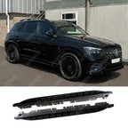 STX STYLE RUNNING BOARDS SIDE STEPS PAIR IN BLACK For MERCEDES BENZ GLE COUPE C167 2020 ON - Side Steps