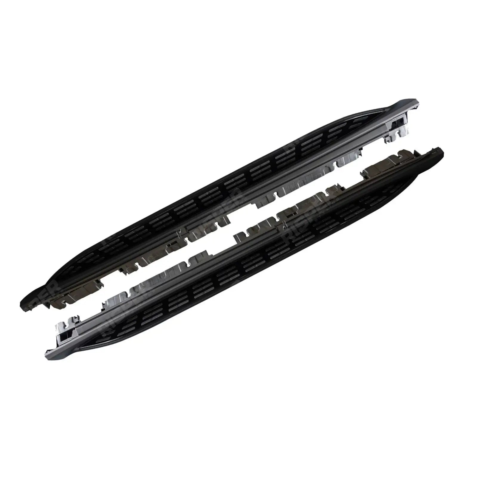 STX STYLE RUNNING BOARDS SIDE STEPS PAIR IN BLACK For MERCEDES BENZ GLE W167 2020 ON Secondary image