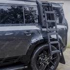 Land Rover Defender L663 90/110/130 2020 On OEM Style Side Roof Ladder - Gloss Black