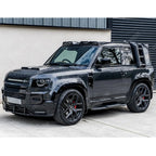 Land Rover Defender L663 90/110/130 2020 On OEM Style Side Roof Ladder - Gloss Black