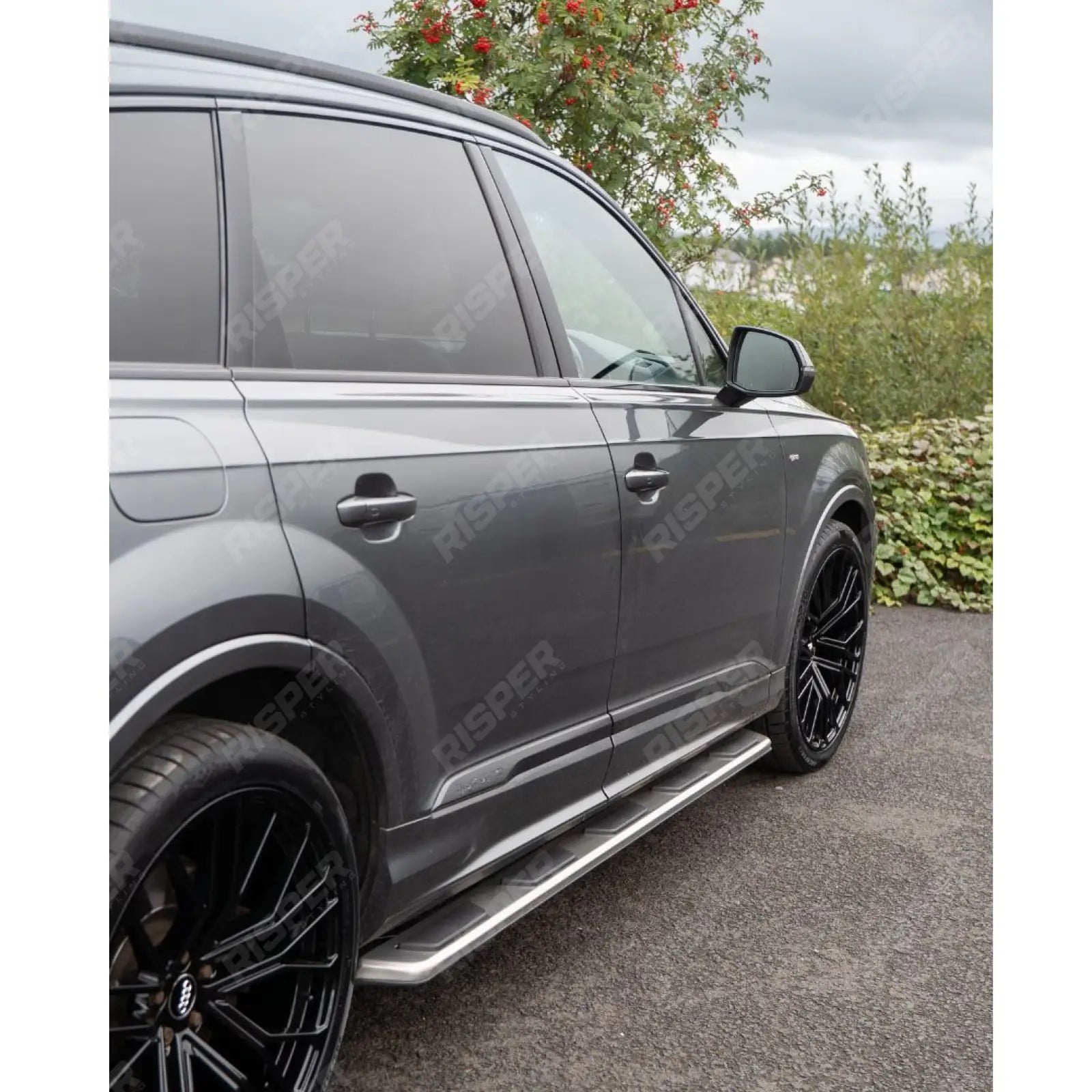 STX Style Side Steps Running Boards For Audi Q7 2016 Onward - Side Steps