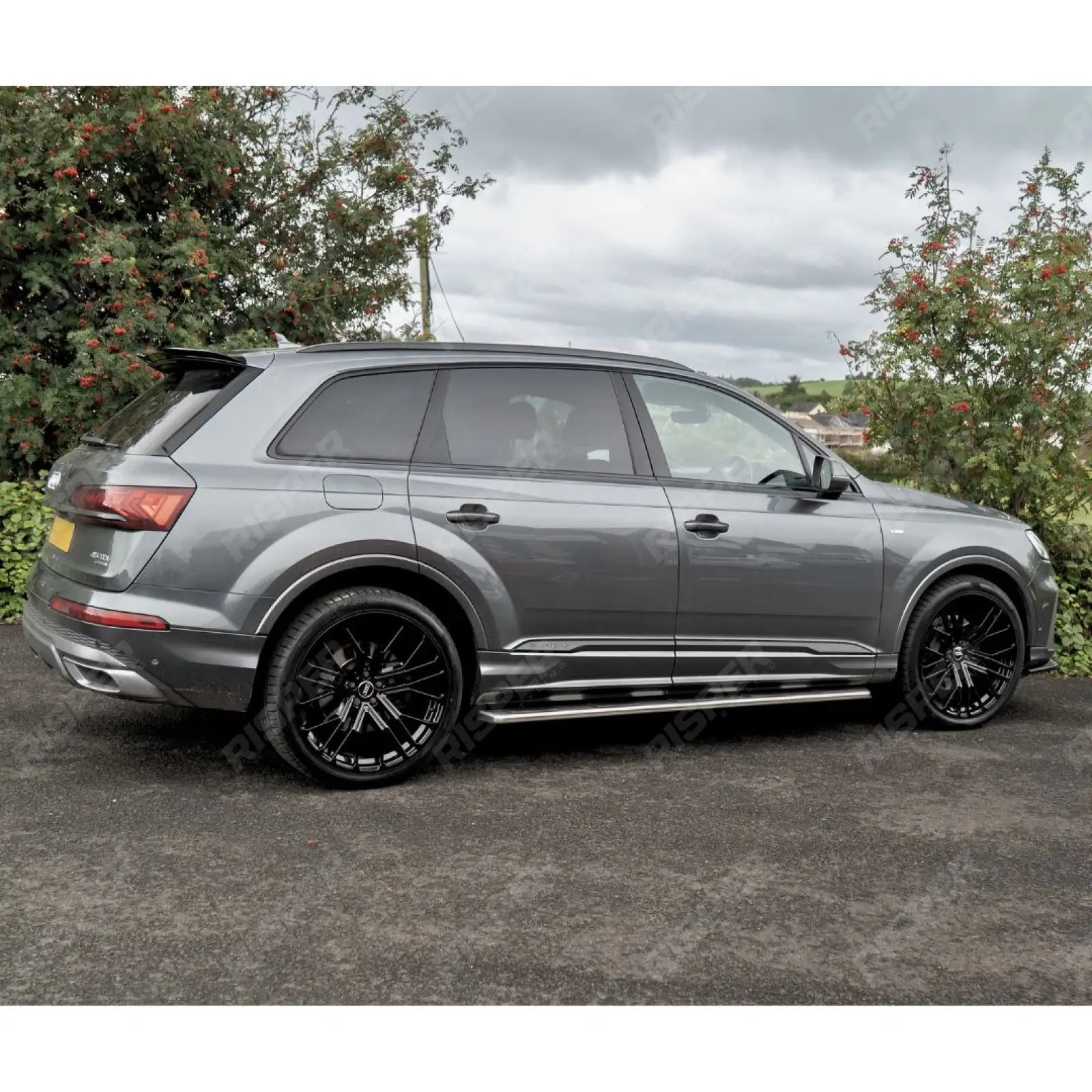 STX Style Side Steps Running Boards For Audi Q7 2016 Onward - Side Steps