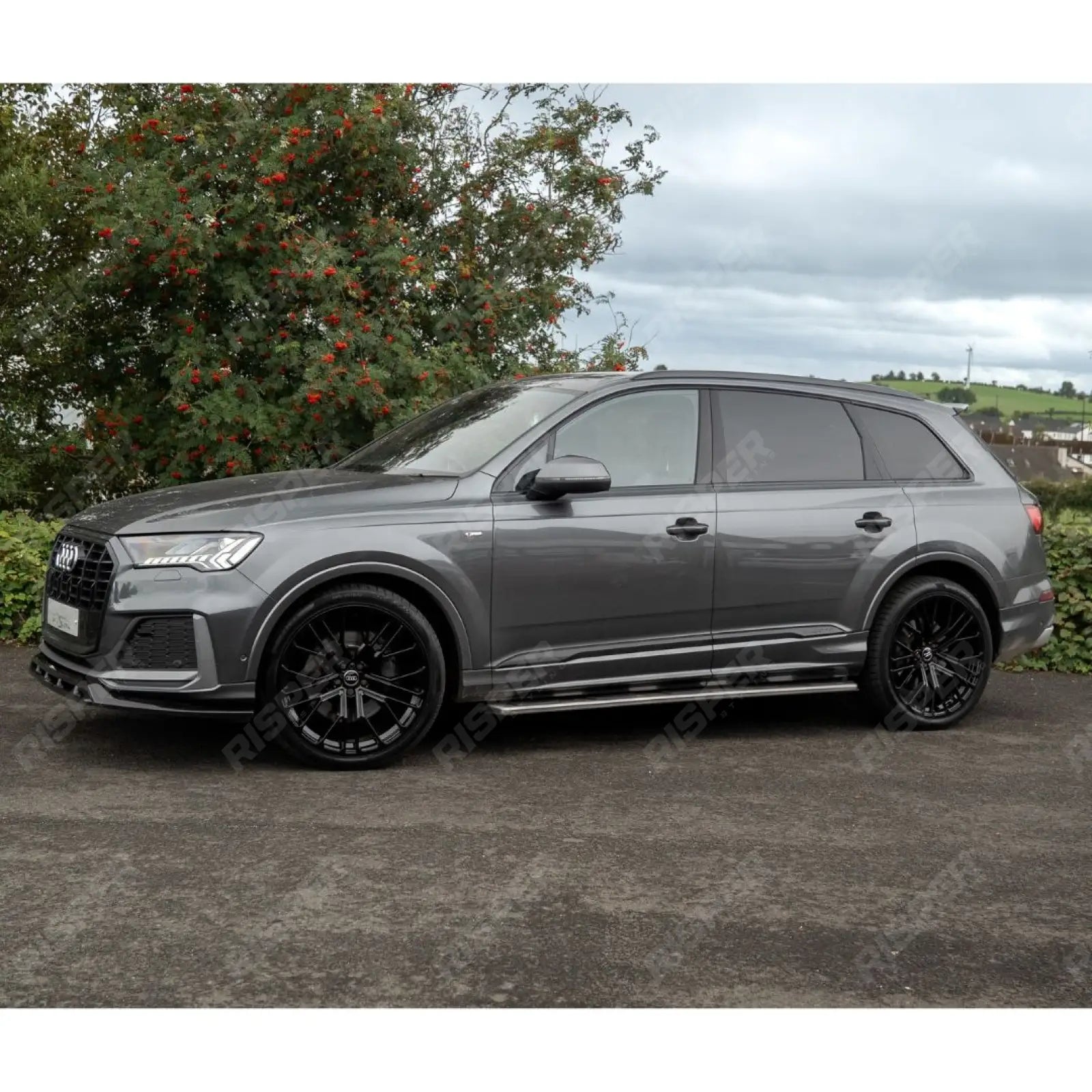 STX Style Side Steps Running Boards For Audi Q7 2016 Onward - Side Steps