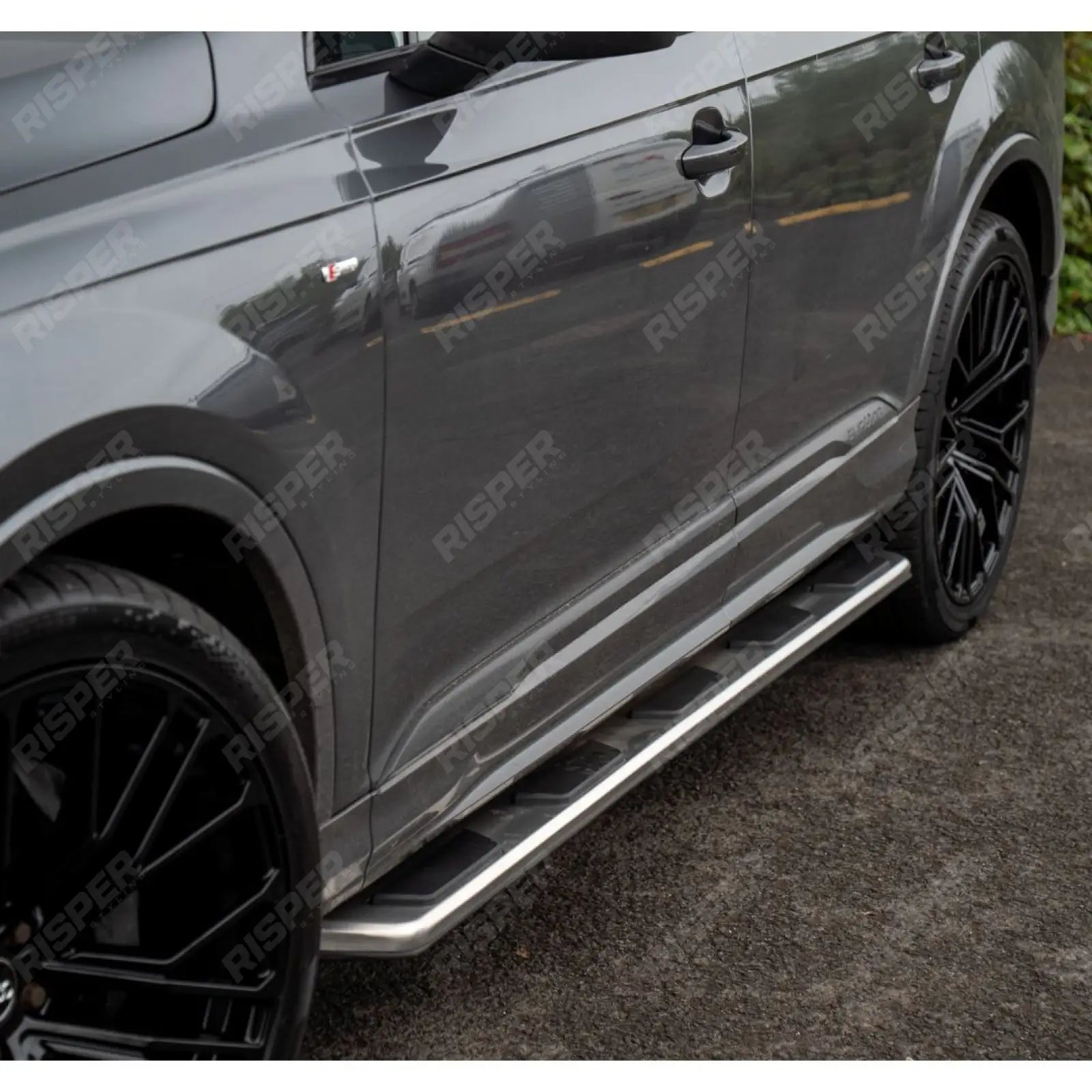 STX Style Side Steps Running Boards For Audi Q7 2016 Onward - Side Steps
