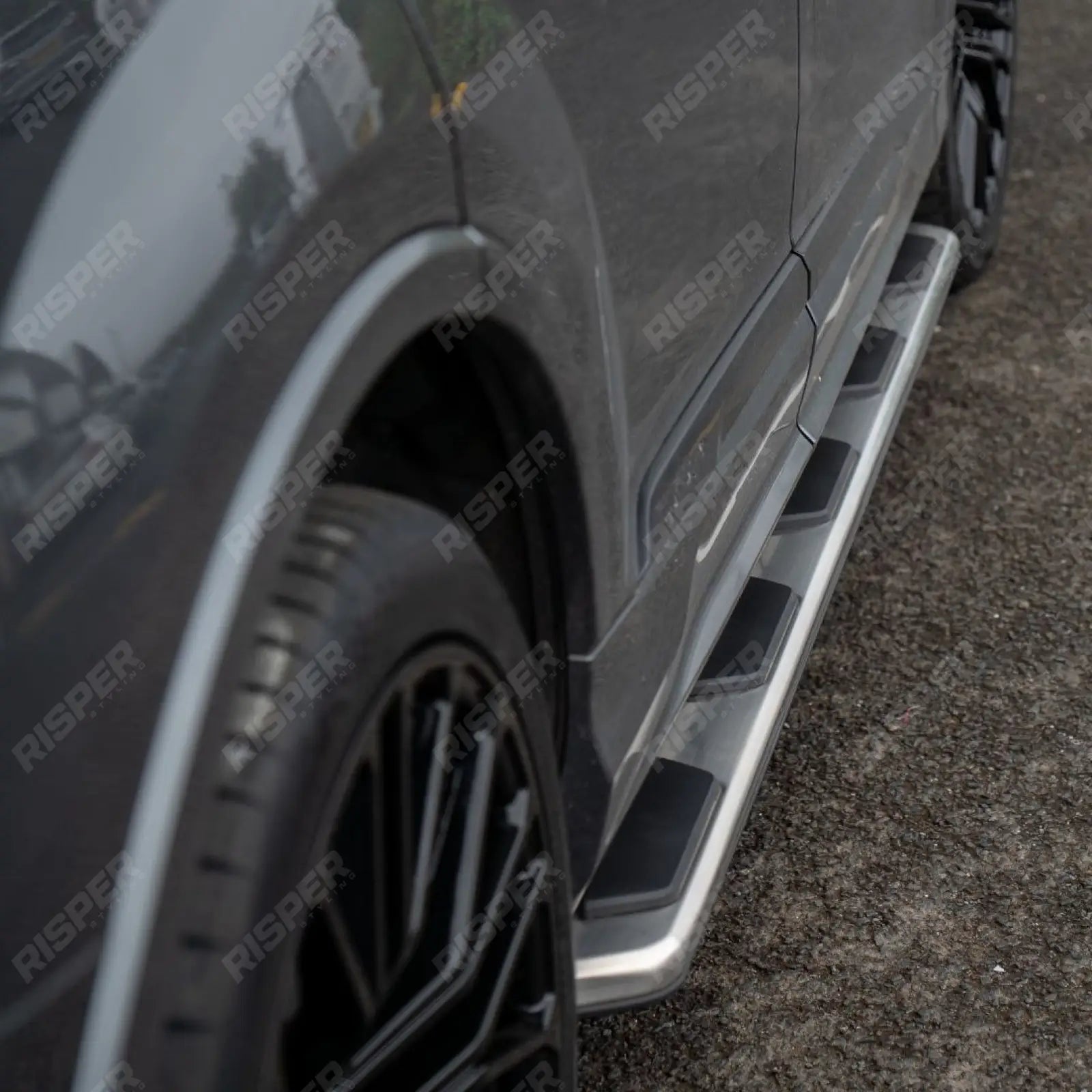 STX Style Side Steps Running Boards For Audi Q7 2016 Onward - Side Steps