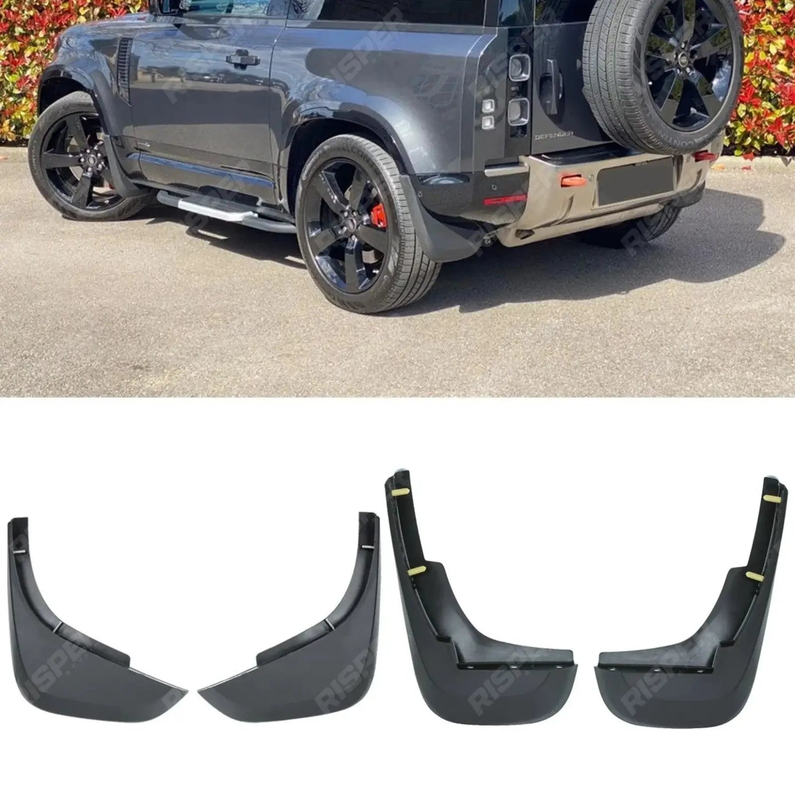 Land Rover Defender L663 90 & 110 2020 OEM Style Standard Mud Flaps Main image