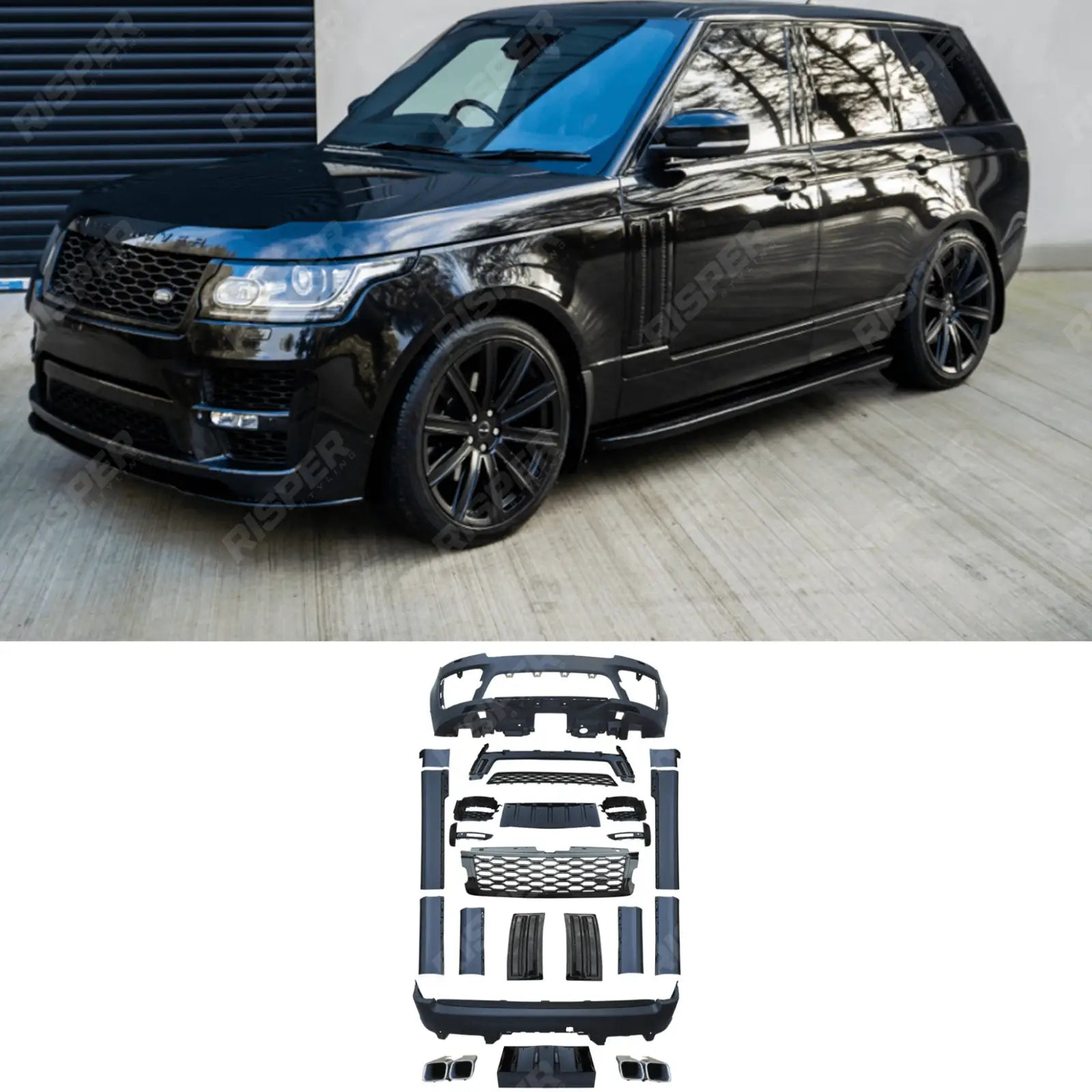 Range Rover Vogue 2018 On – L405 – SVO Style Body Kit Upgrade Main image
