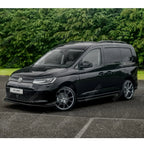 Vw Caddy 2021 On Swb Aluminium Roof Bars In Black Roof Rails