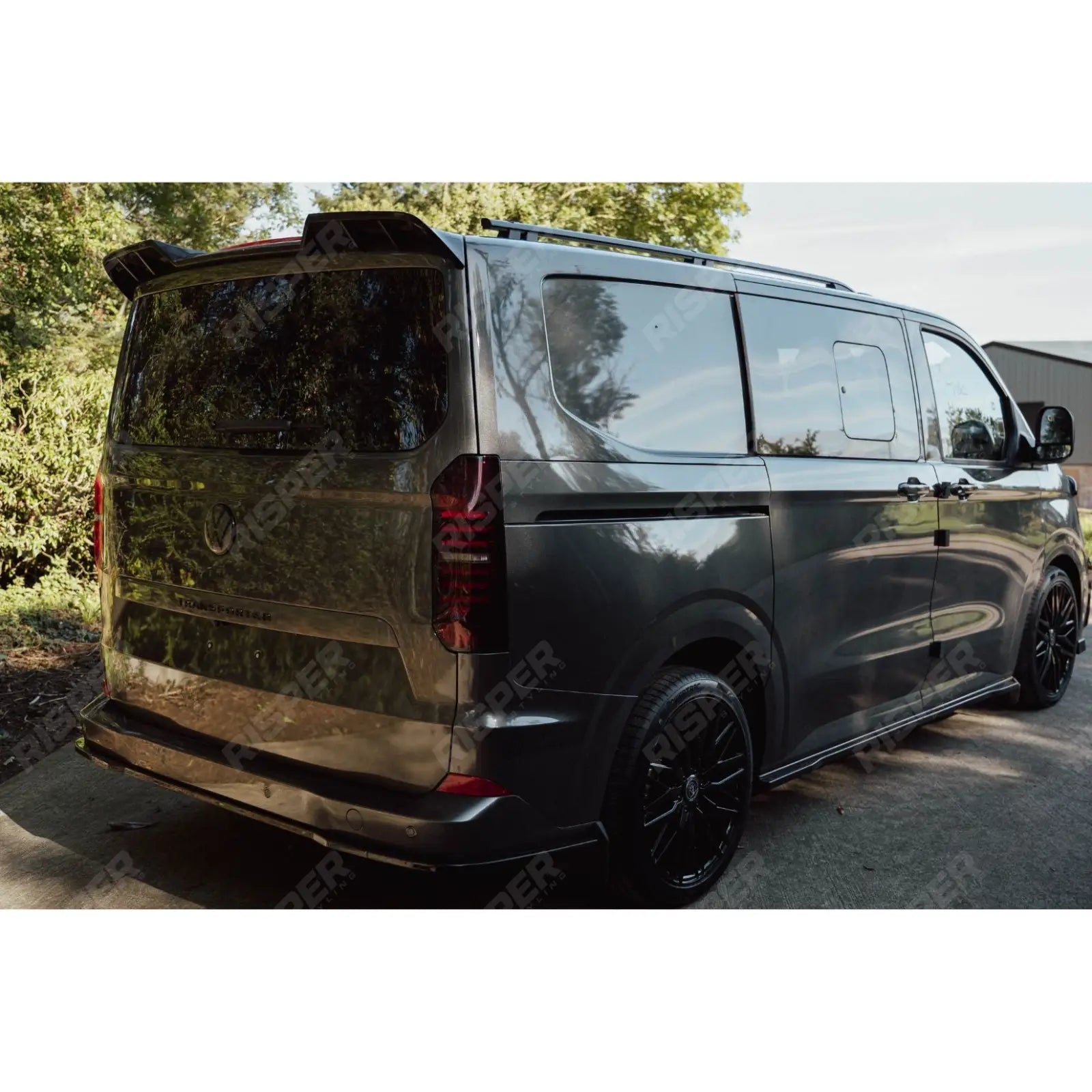 Volkswagen Transporter T7 2025+ SWB Side Skirt Splitters In Gloss Black Side Skirt Splitters