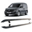 Ford Transit Connect 2024 On SWB Trapezoid Side Bars In Matt Black Side Bars