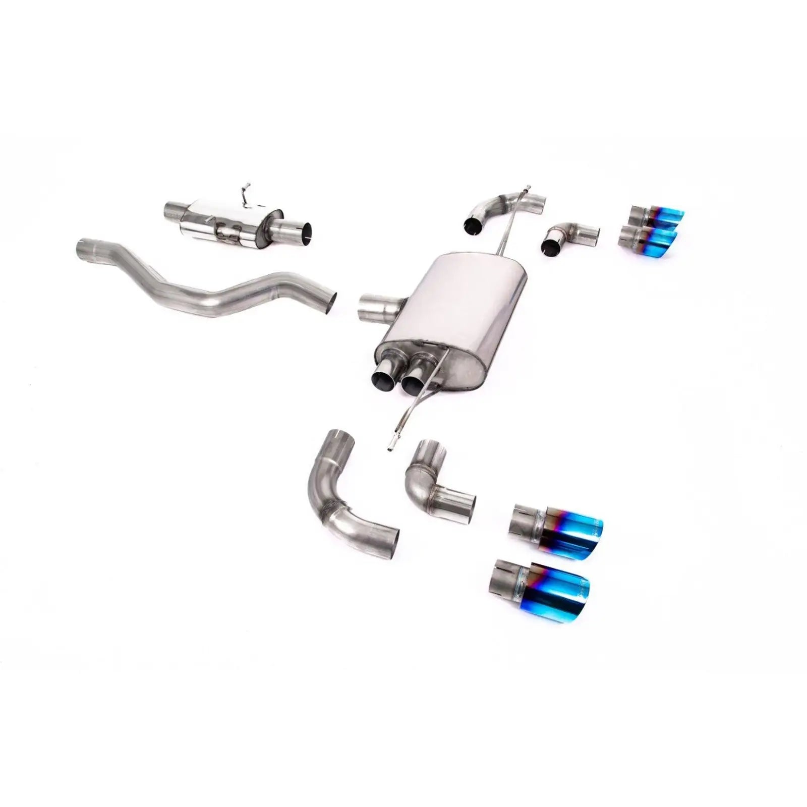 System For Land Rover Defender 110 3.0 L6 P400 - Milltek Sport Resonated (Quieter) OPF Back Secondary image
