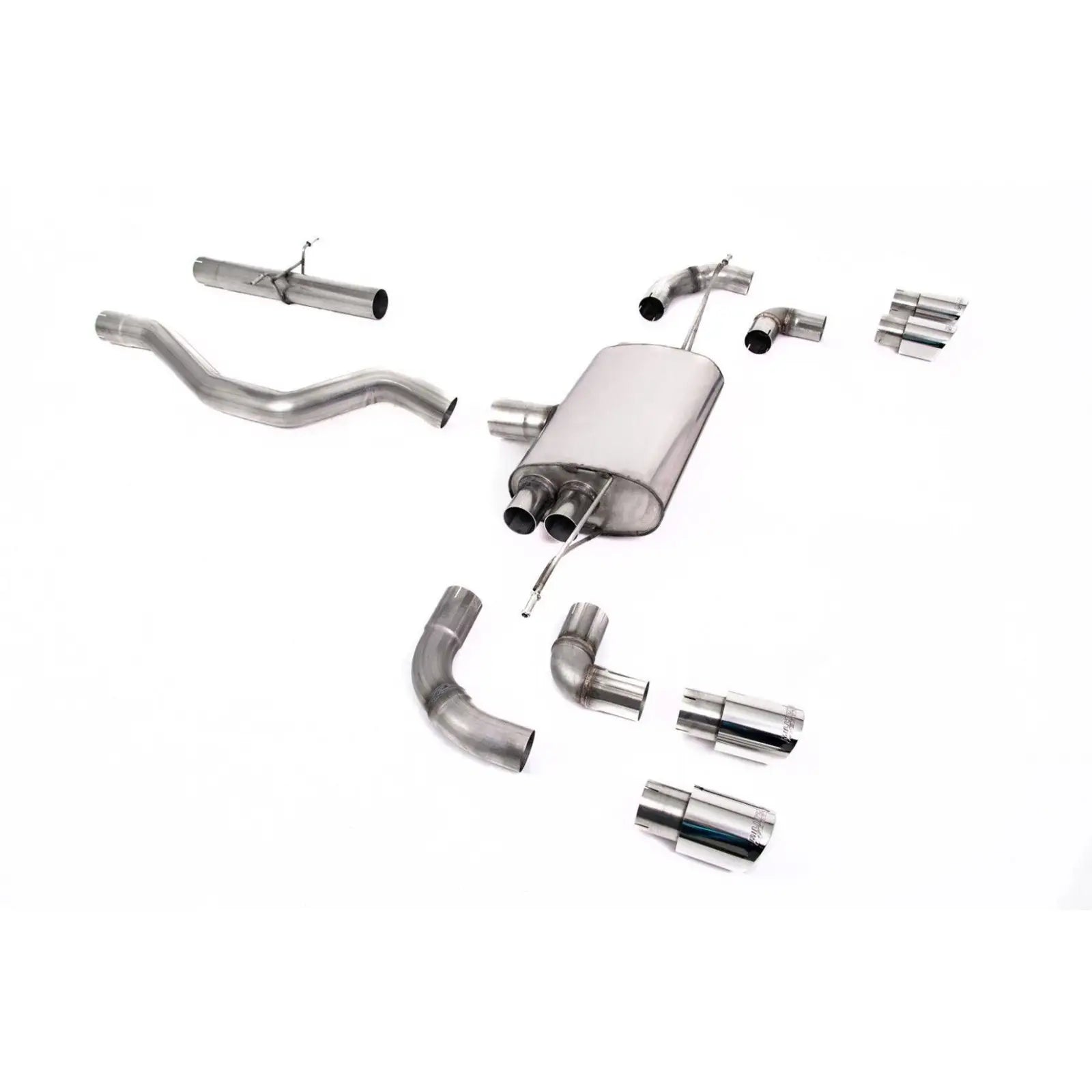 Land Rover Defender 90 2.0 L4 P300 & P400e - Milltek Sport Non - Resonated (Louder) OPF Back System
