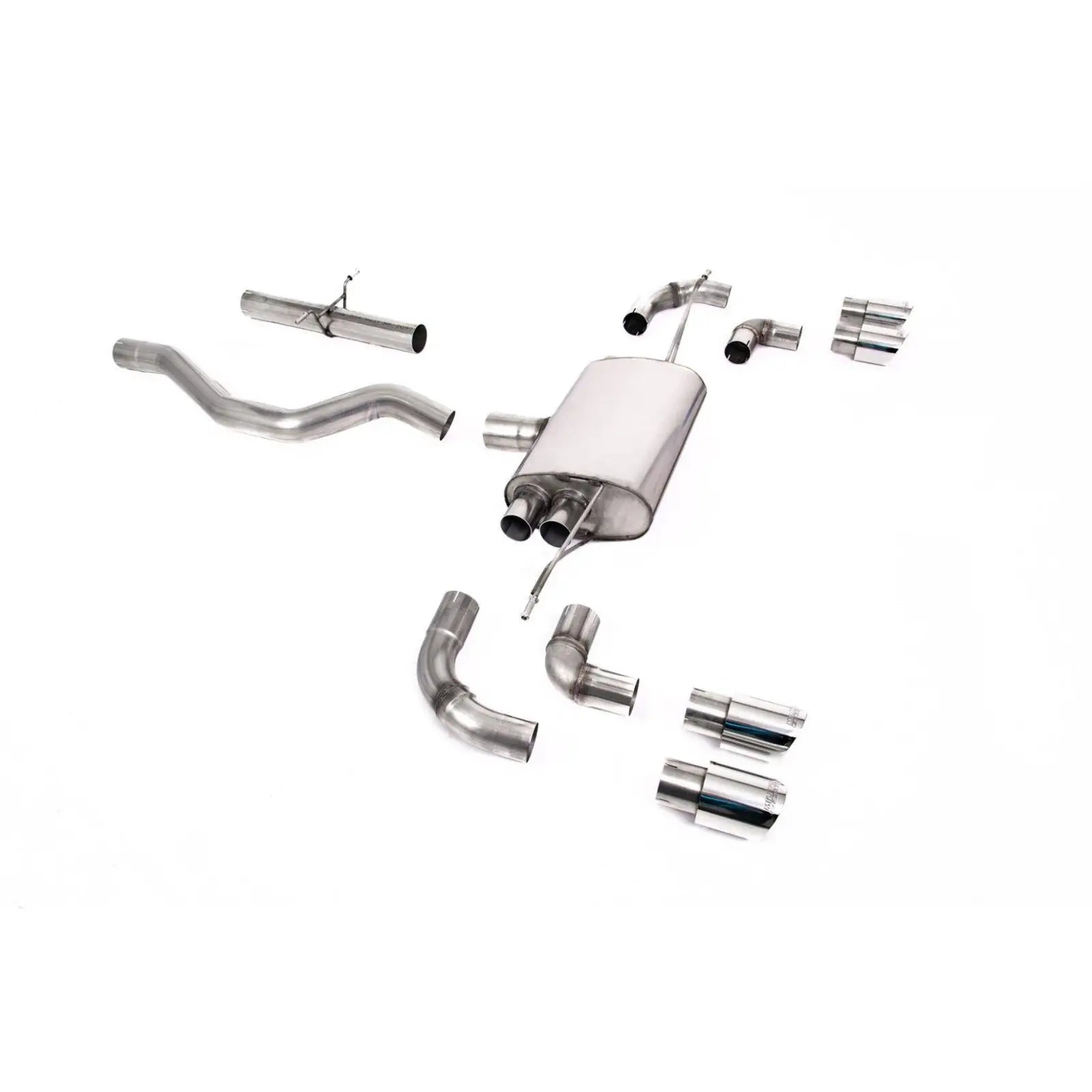 Land Rover Defender 90 3.0 L6 P400 - Milltek Sport Non - Resonated (Louder) OPF Back System