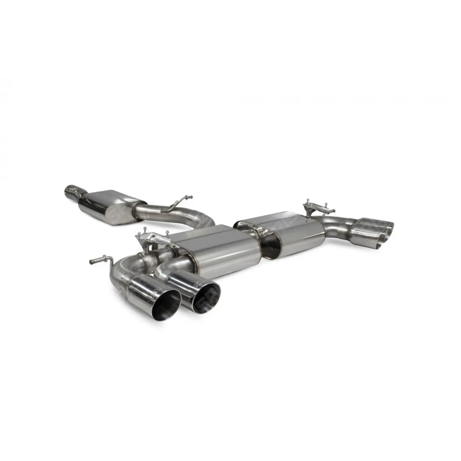 System Valved For Volkswagen Golf R MK8 - Scorpion 3.15" Resonated Cat/GPF Back Secondary image