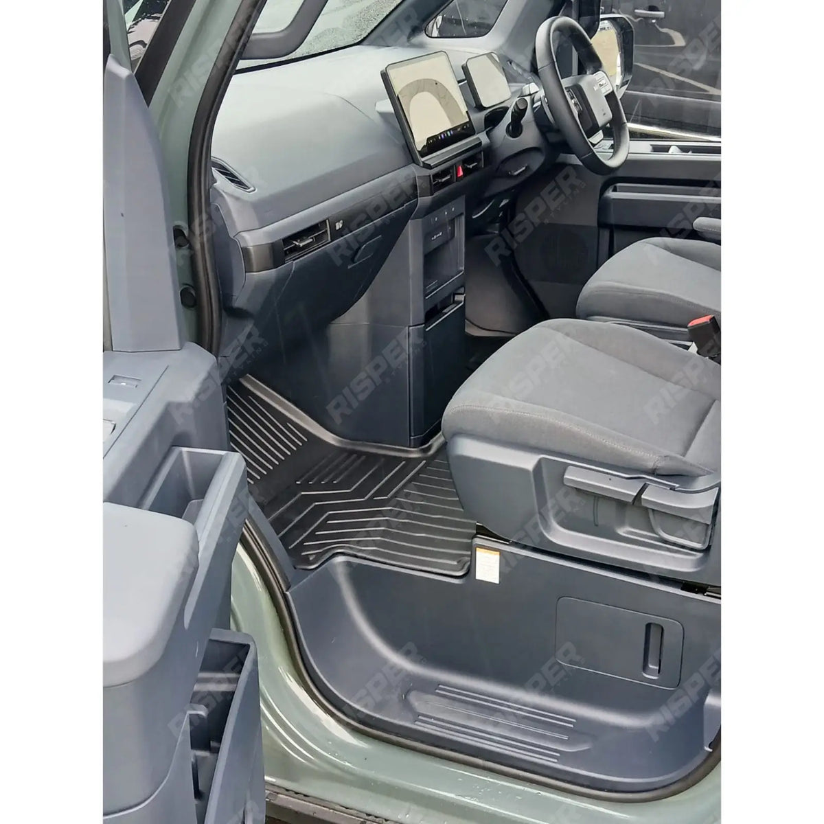 Tailored Mudblock Front Mat For Kia Pv5 Cargo 2025 on - Floor Mats