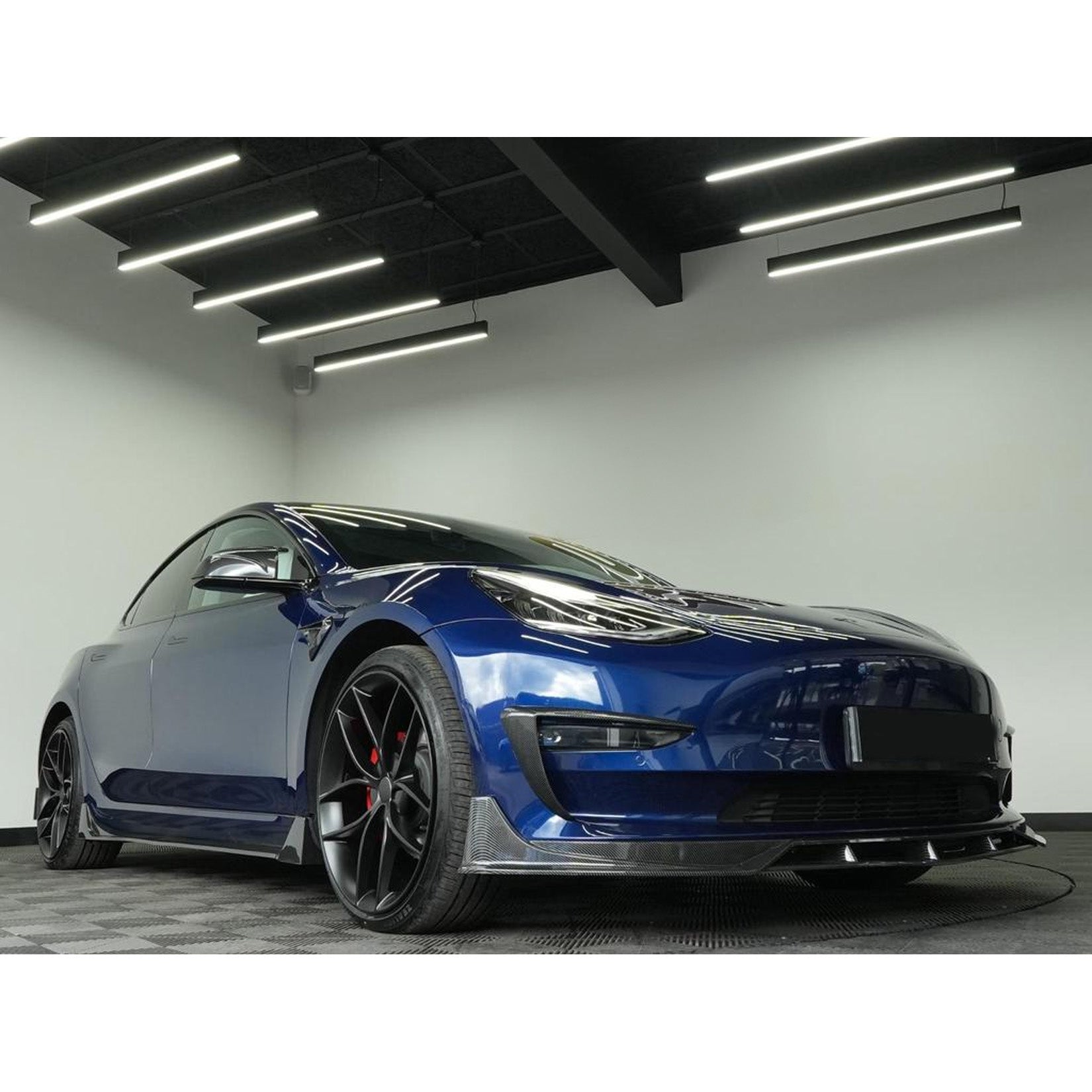 Tesla Model 3 2018 - 2023 Fast Aero Body Kit In Carbon Look