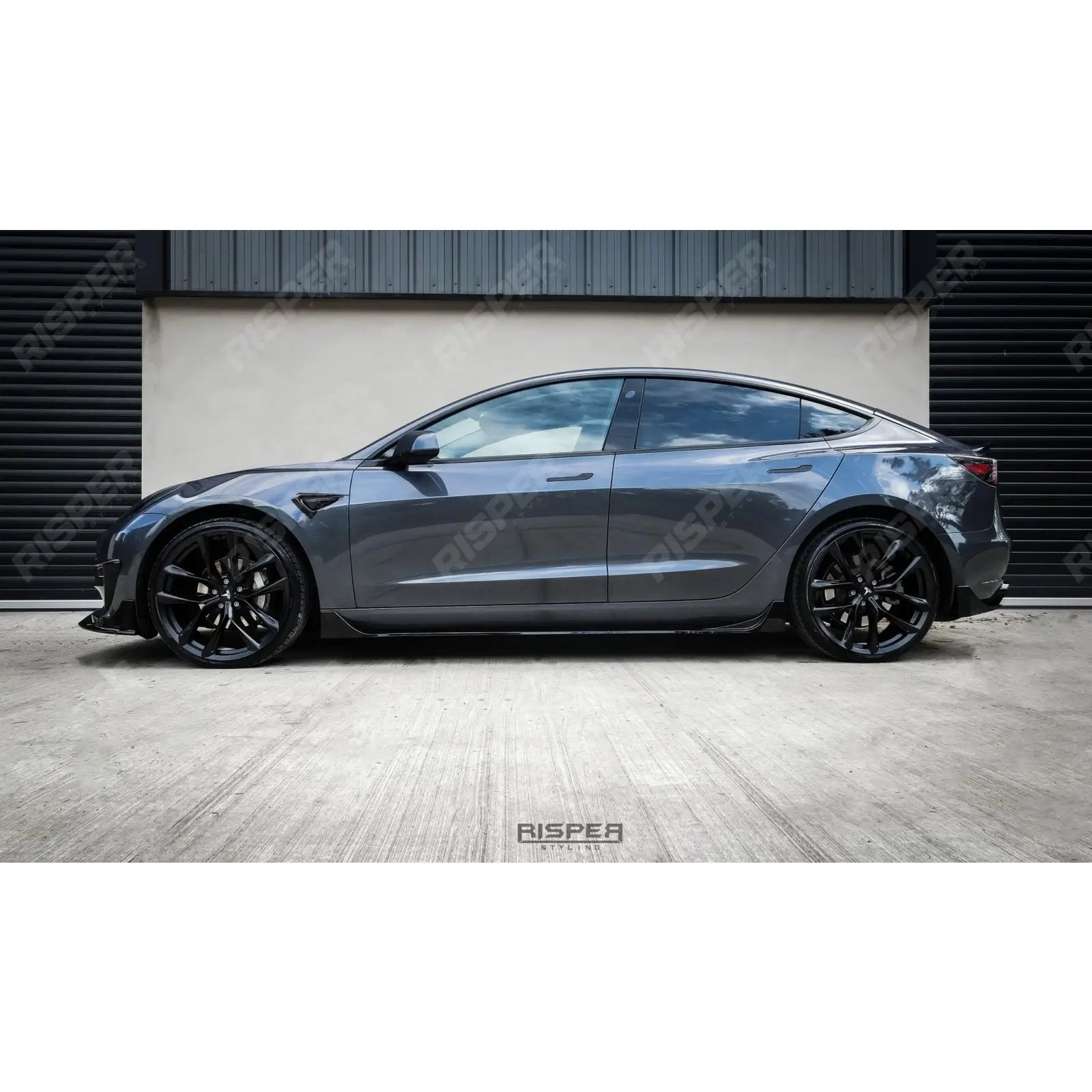 Tesla Model 3 2018 - 2023 Fast Aero Body Kit In Gloss Black