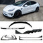 Tesla Model 3 2018 - 2023 Fast Aero Body Kit In Gloss Black