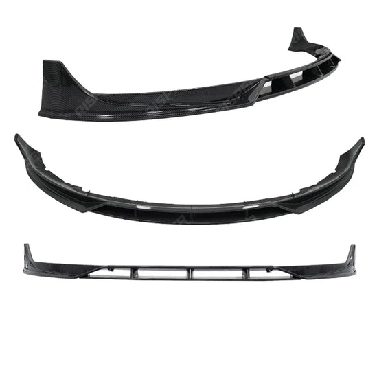 Tesla Model 3 2018 - 2023 Front Splitter In Carbon Look
