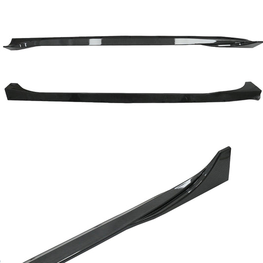 Tesla Model 3 2018 - 2023 Side Skirts Pair In Carbon Look