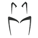 TESLA MODEL 3 2018 ON CANARD ACCENTS - IN CARBON LOOK Body Trims