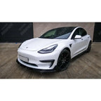 TESLA MODEL 3 2018 ON CANARD ACCENTS - IN GLOSS BLACK Body Trims