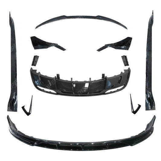 Tesla Model 3 Facelift 2023 On Fast Aero Body Kit - In Carbon Look