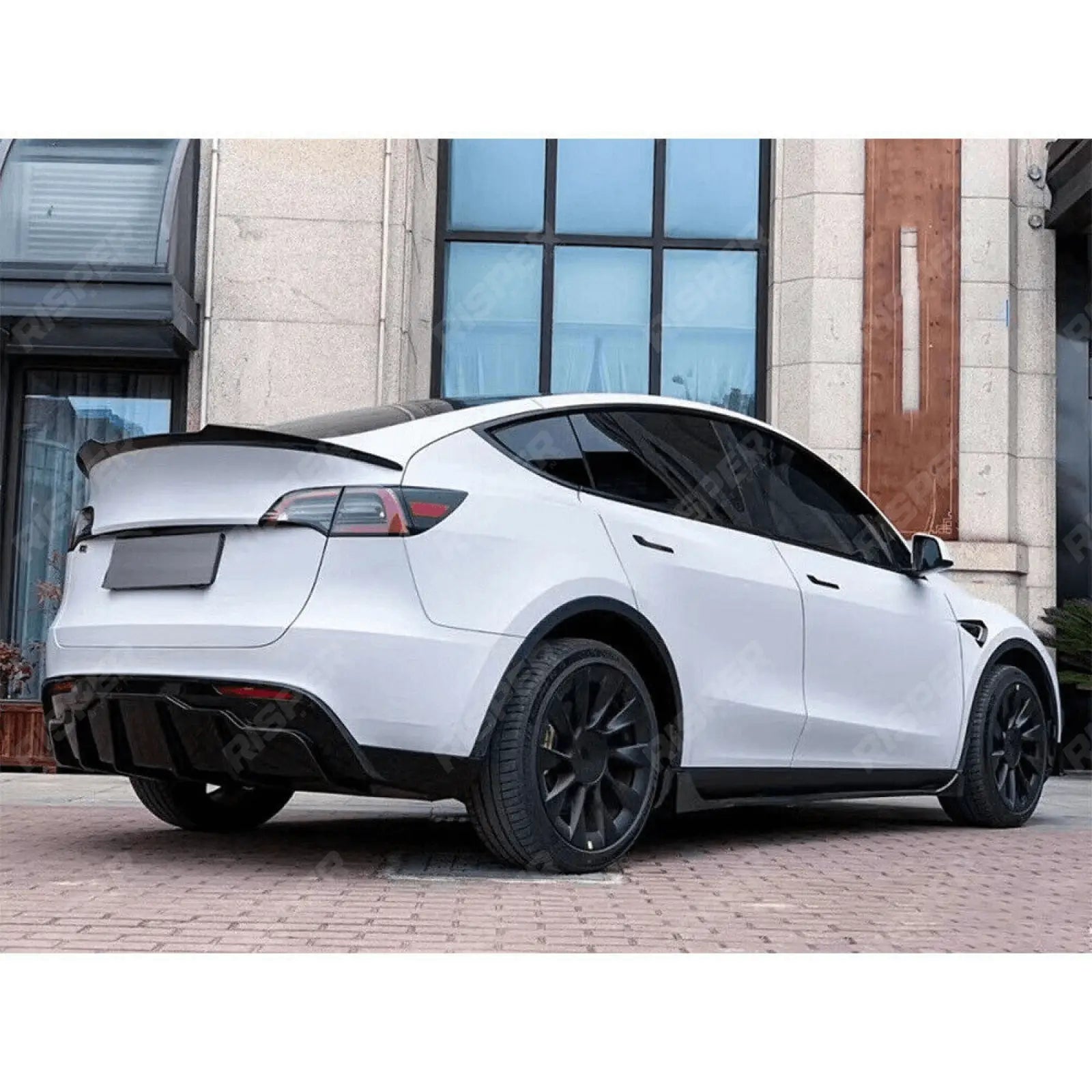Tesla Model Y 2020+ Full Aero Kit In Gloss Black