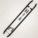 Volkswagen Transporter SWB T7 2025 on Trapezoid Side Bars In Gloss Black