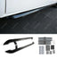 VW Transporter T5 & T6 LWB 2003 - 2023 Trapezoid Side Bars in Gloss Black