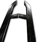 VW Transporter T5 & T6 SWB 2003 - 2023 Trapezoid Side Bars in Gloss Black