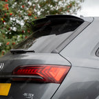 Upper Rear Spoiler in Gloss Black For Audi Q7 S-LINE 2016+ - Rear Spoilers