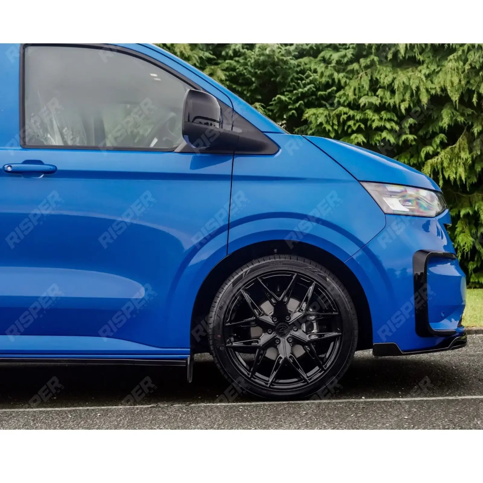 Volkswagen Transporter T7 SWB 2025 on V1 Premium Aero Kit In Gloss Black Body Kit