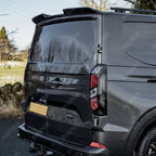 Ford Transit Custom MK2 2024 On V1 Rear Spoiler For Barn Door In Gloss Black Rear Spoilers