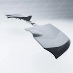 Ford Transit Custom MK2 2024 On V1 Rear Spoiler For Barn Door In Gloss Black