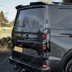 Ford Transit Custom MK2 2024 On V1 Rear Spoiler For Barn Door In Gloss Black Rear Spoilers