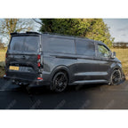 Ford Transit Custom MK2 2024 On V1 Rear Spoiler For Barn Door In Gloss Black Rear Spoilers