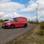 Vw Caddy 2021 On V2 Front Splitter - Gloss Black - Front Splitter