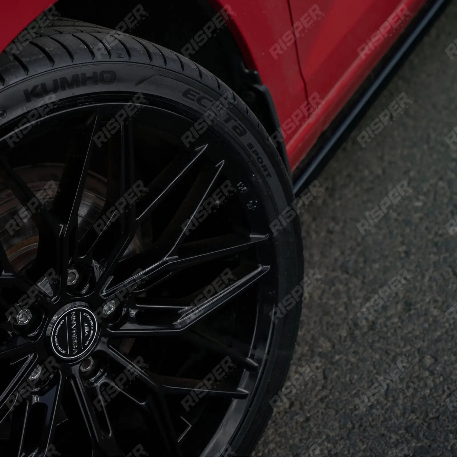 Veemann MF-Z5 19X8.5 5X112 ET42 Gloss Black Standard Concave - Qty 1 - Alloys