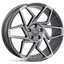 Veemann V - fs27r 19x8.5 5x112 Et42 Cb66.56 - Graphite Smoke Machined