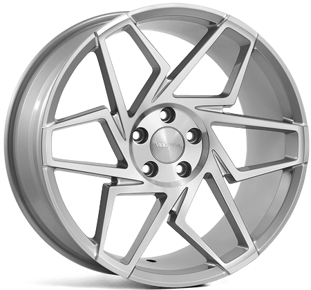 Veemann V - fs27r 19x8.5 5x112 Et42 Cb66.56 - Silver Machined