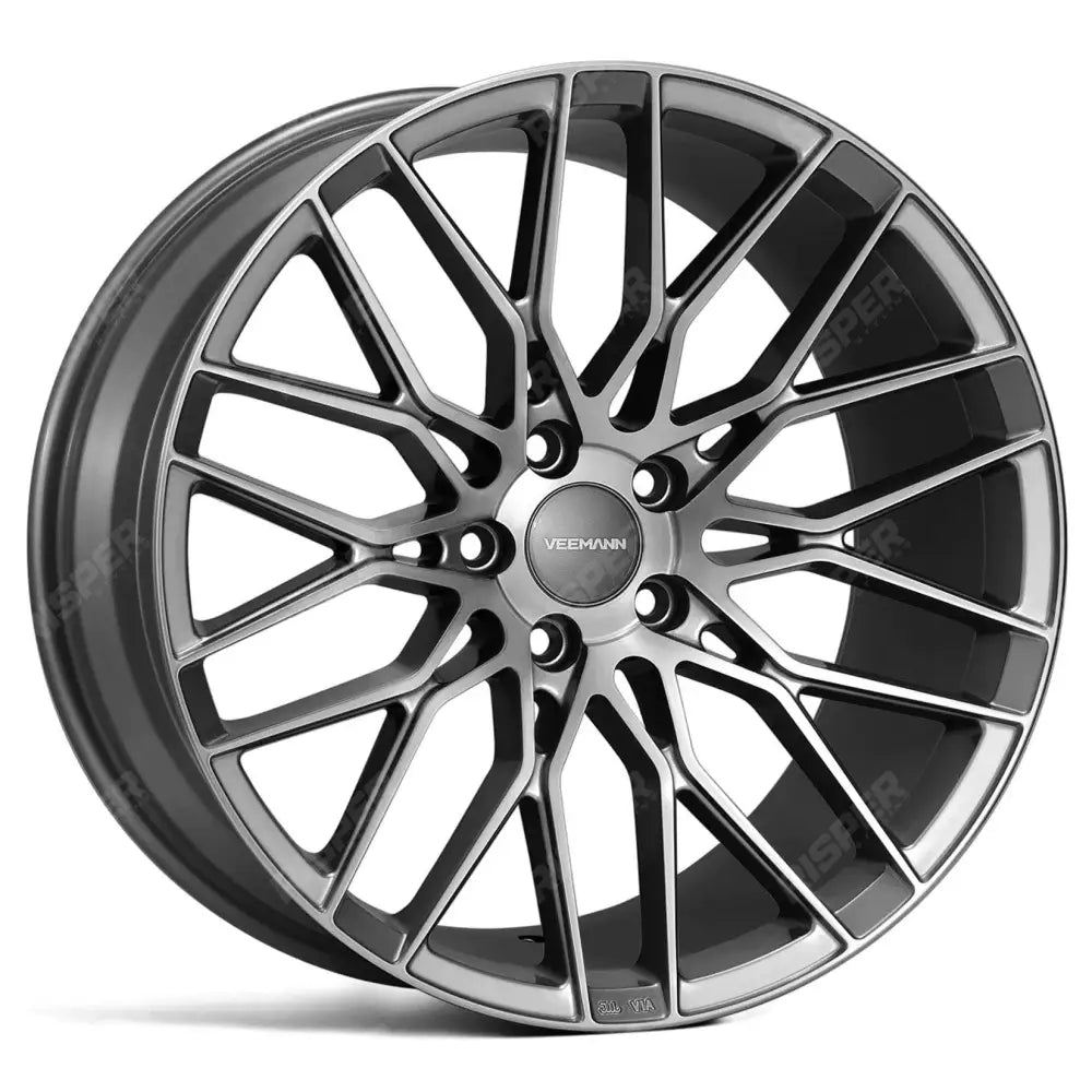 Veemann V - fs34 19 Inch Alloy Wheels - 5x112 - Graphite Smoked