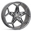 Veemann V - fs40 20x8.5 5x120 Et35 Cb72.56 - Graphite Smoke Machined