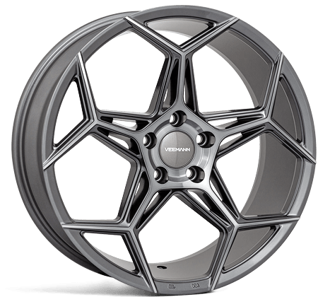 Veemann V - fs40 20x8.5 5x120 Et35 Cb72.56 - Graphite Smoke Machined