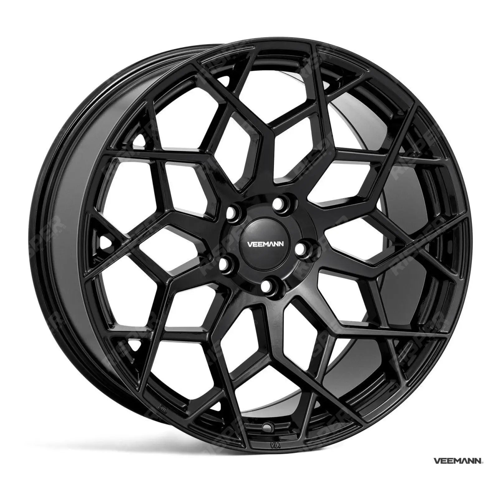 Veemann - V - fs42 19 Inch Alloys Gloss Black 5x112 Et42 - Qty 1