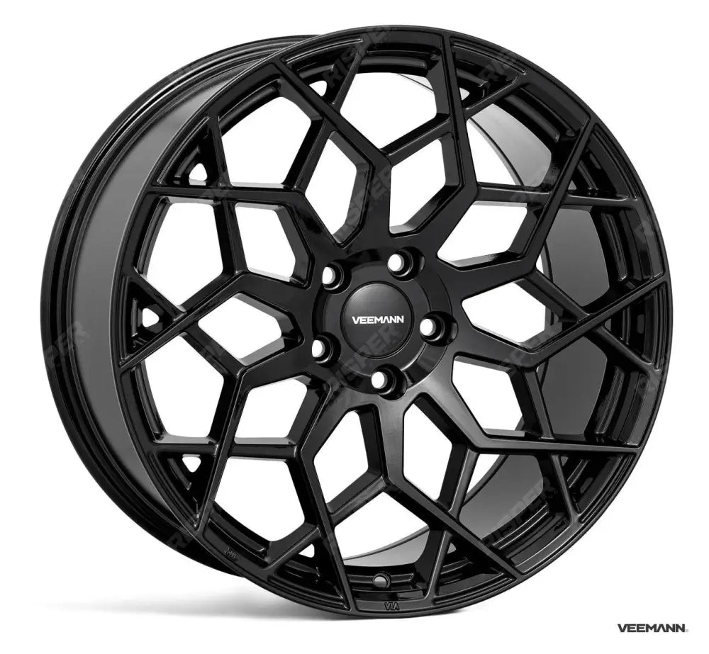 Veemann - V - fs42 19 Inch Alloys Gloss Black 5x112 Et42 - Qty 1