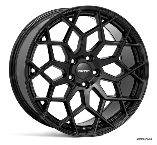 Veemann - V - fs42 19 Inch Alloys Gloss Black 5x112 Et42 - Qty 1